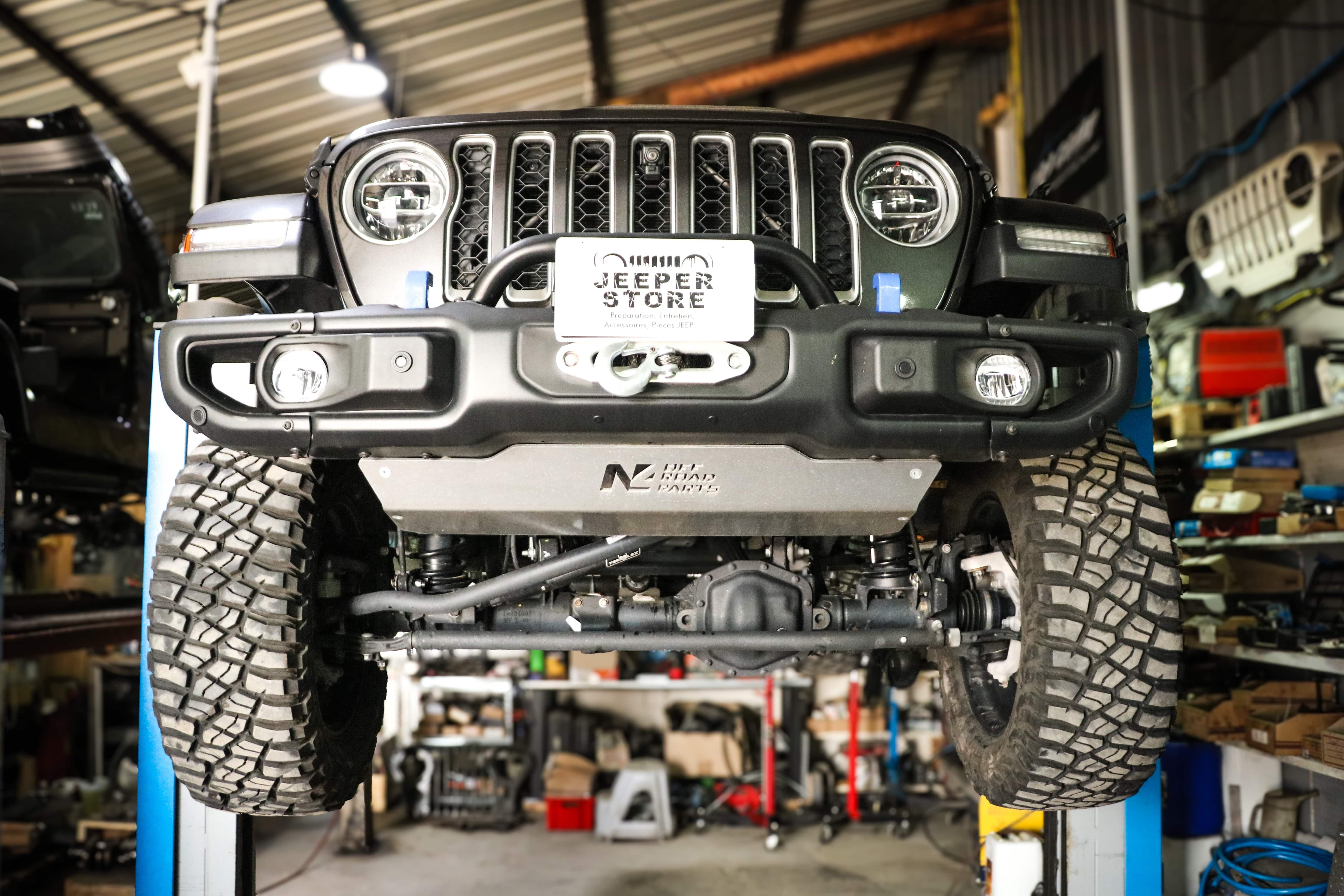 Split view for Prépa Wrangler JLU 4xe Rubicon