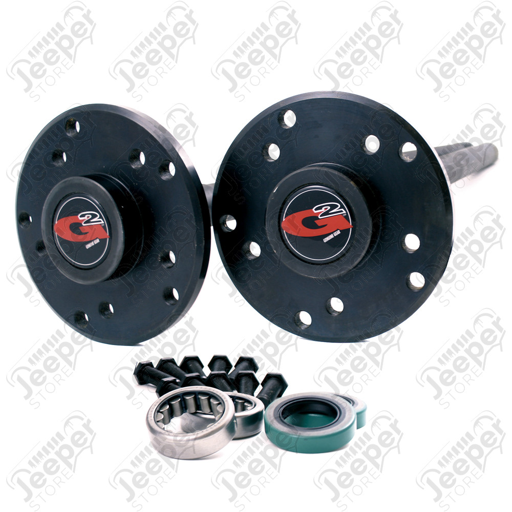 Kit 2 demi-arbres roue arrière renforcé (27 cannelures / Dana 35 / avec c-clip / sans ABS) - RT23001