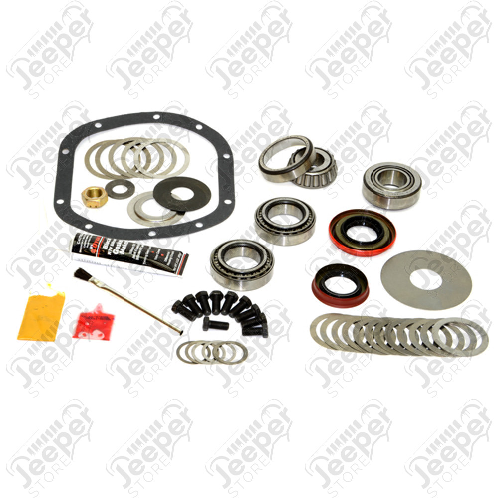Kit de roulements avec cales de réglage et joint pour l'avant Dana 30 pour Jeep Wrangler JK