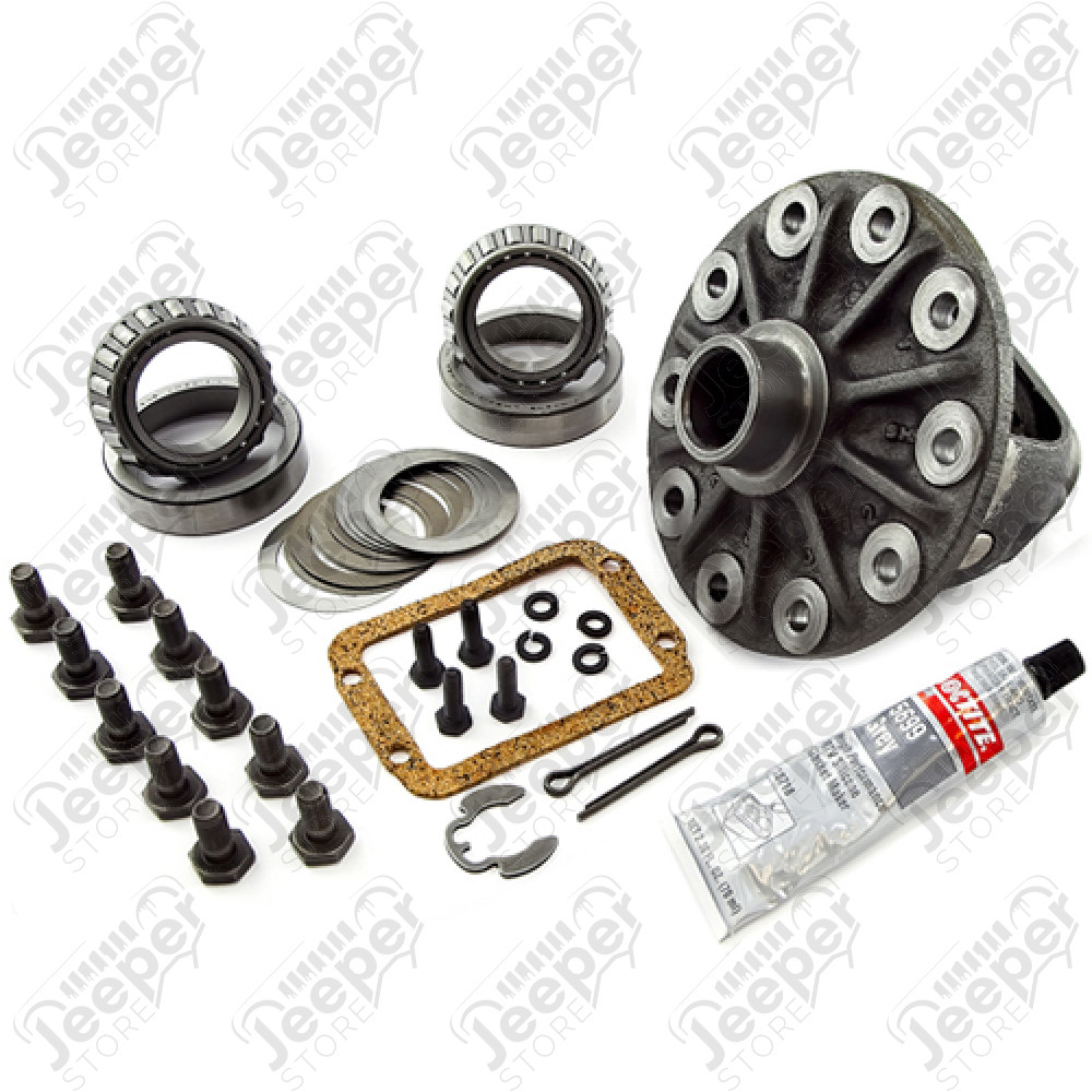 Cage avec kit de différentiel + roulements, ratio: 3:07 à 3:55 Jeep Wrangler YJ