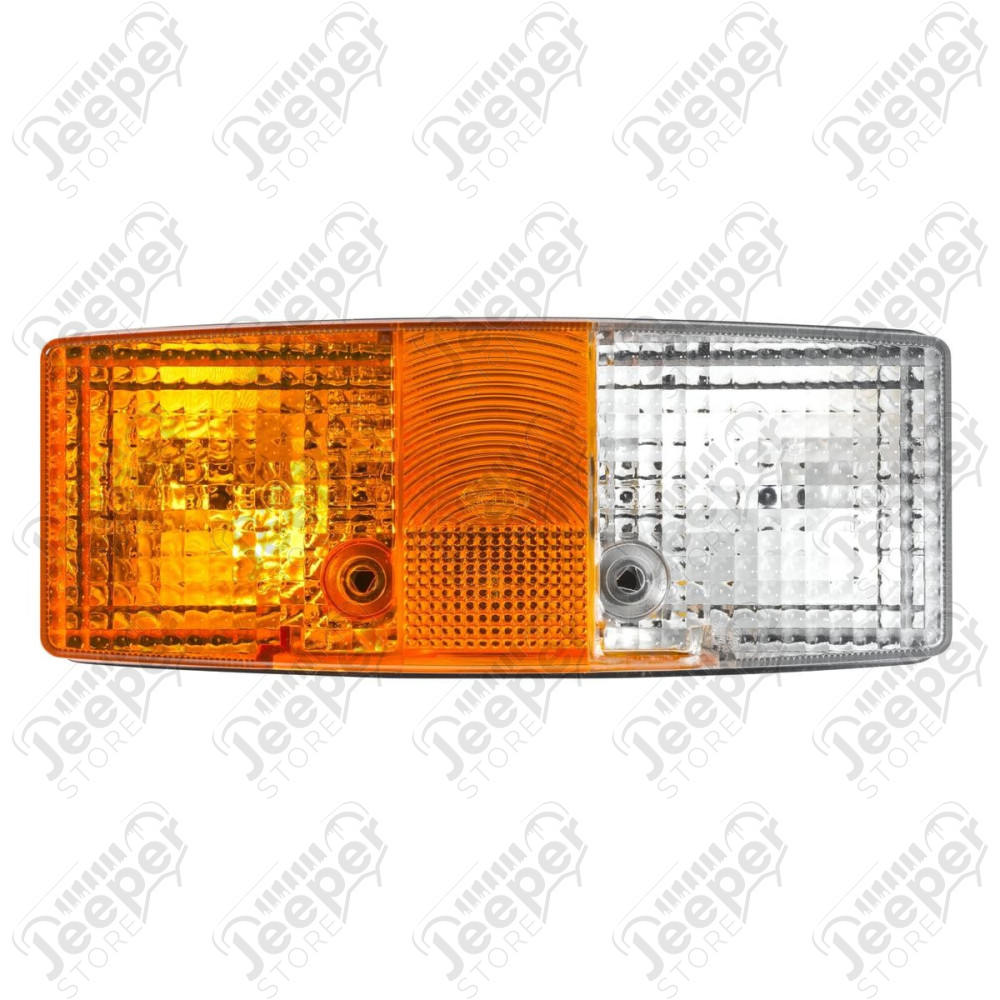 Feu clignotant et veilleuse gauche sur l'aile pour Jeep CJ, Wrangler YJ
