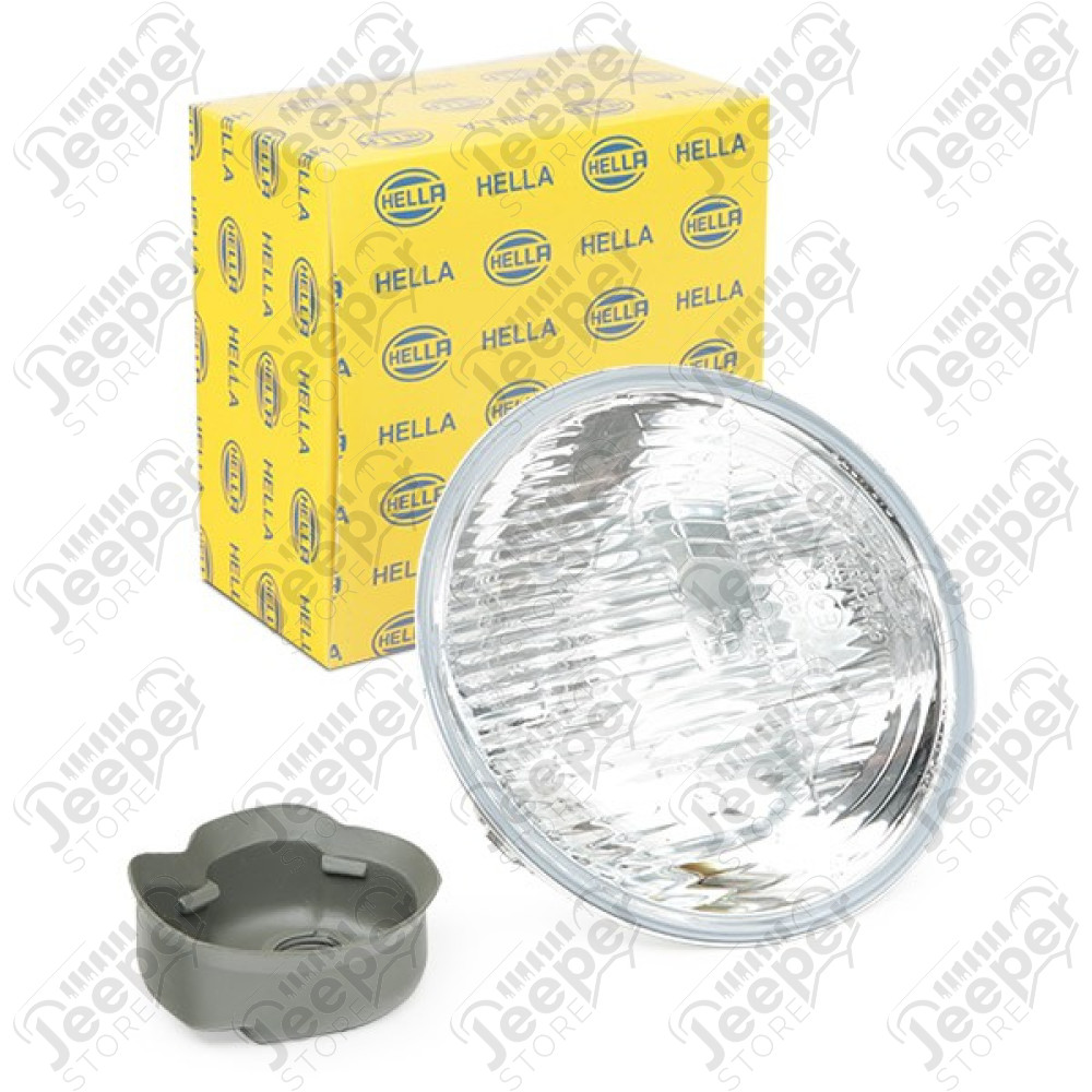 Phare avant Europe (projecteur) diamètre 7" pour Jeep Wrangler JK - 0824.25 / 1A6002395071 / 1A6 002 395-071