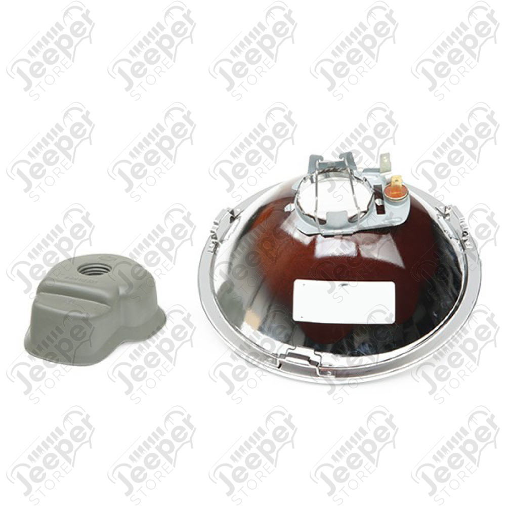 Phare avant Europe (projecteur) diamètre 7" pour Jeep Wrangler JK - 0824.25 / 1A6002395071 / 1A6 002 395-071