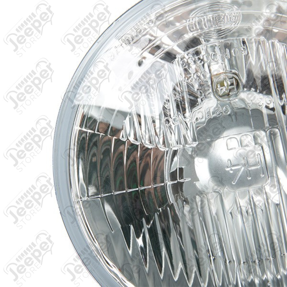 Phare avant Europe (projecteur) diamètre 7" pour Jeep Wrangler JK - 0824.25 / 1A6002395071 / 1A6 002 395-071