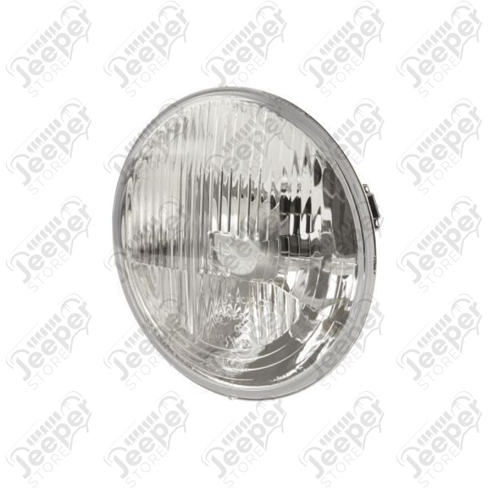 Phare avant Europe (projecteur) diamètre 7" pour Jeep Wrangler JK - 0824.25 / 1A6002395071 / 1A6 002 395-071