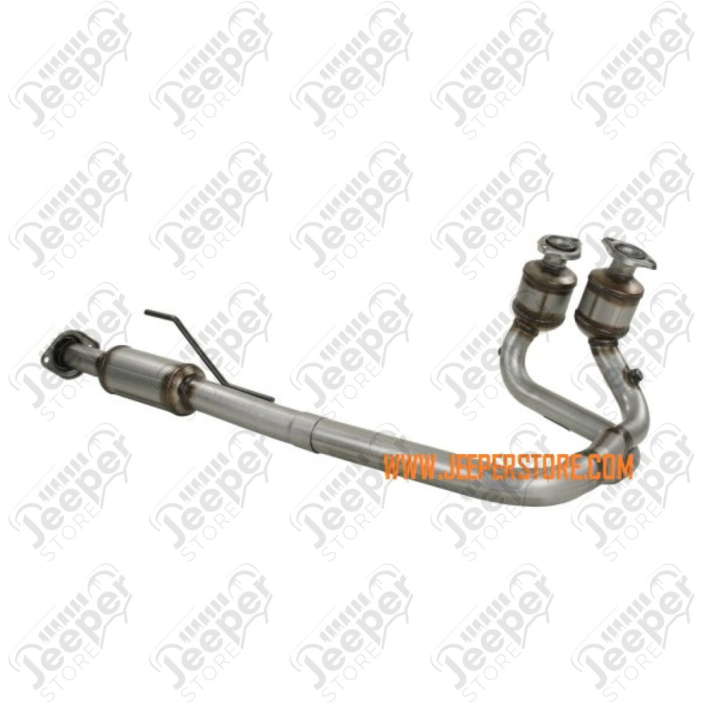 Tube de sortie de collecteur + catalyseurs 4.0L Jeep Wrangler TJ
