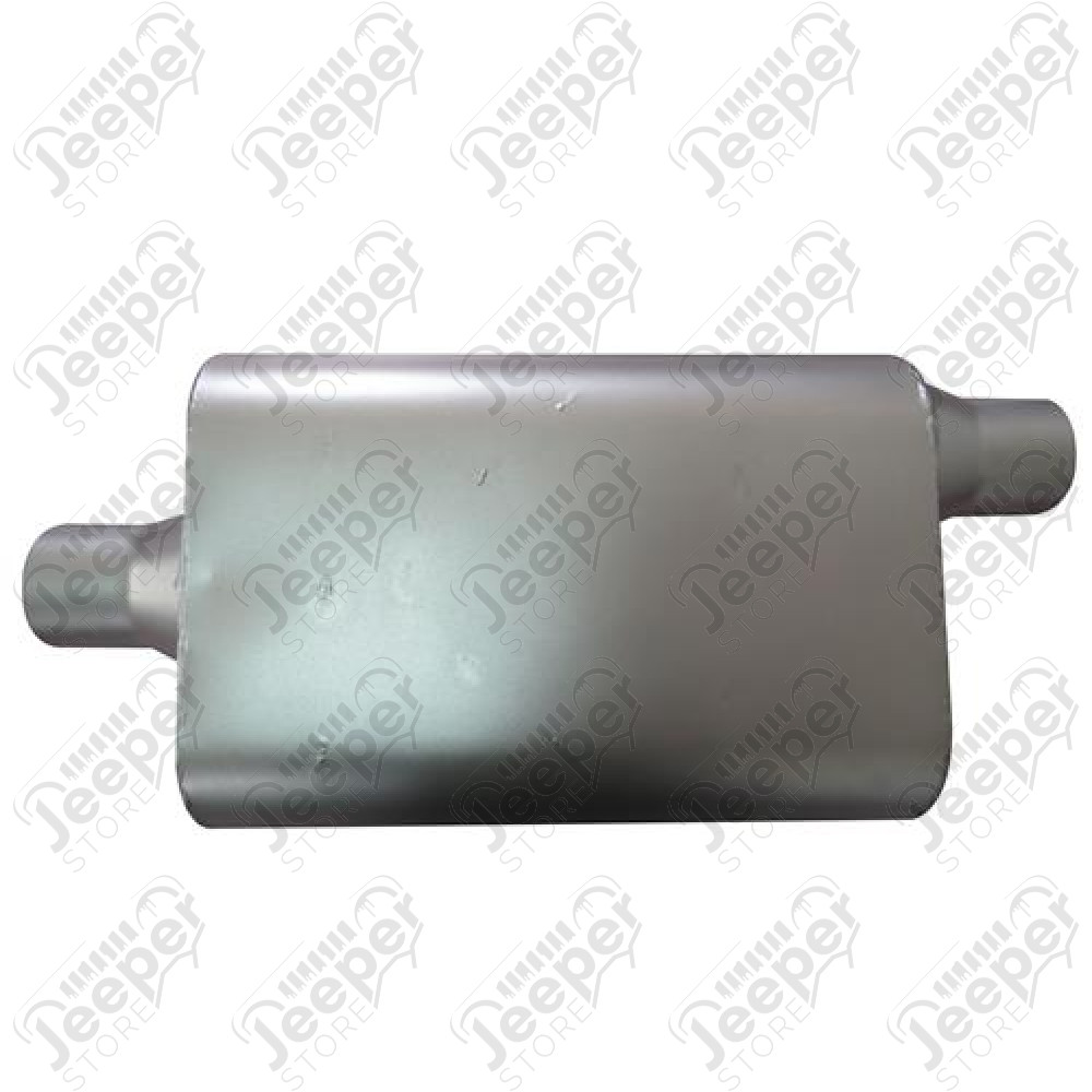 Silencieux universel "Speed FX" acier aluminisé, diamètre int. : 57mm ou 2.25" - long: 48.26cm