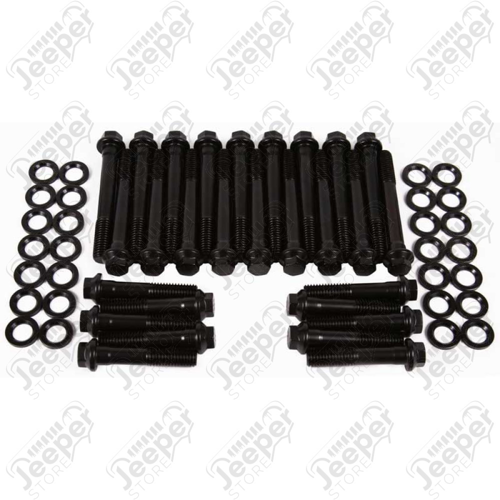 Kit visseries pour culasses AMC, 4.9L 304, 5.9L 360, 6.4L 390, 6.6L 401 pour V8 Jeep CJ, SJ - 030-114-3602
