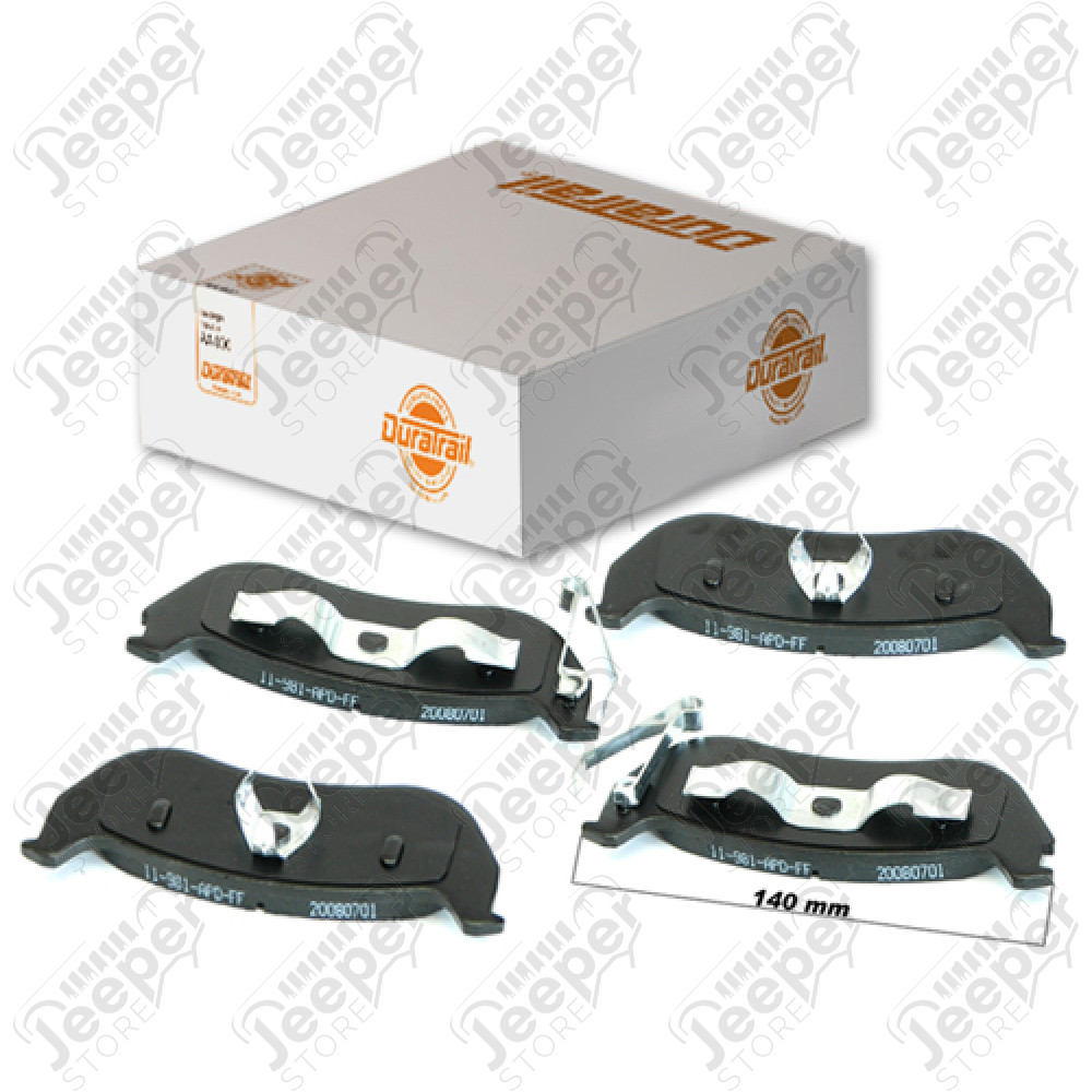Plaquettes de frein pour essieu arrière à disque - Jeep Cherokee Liberty KJ - 5179242AB