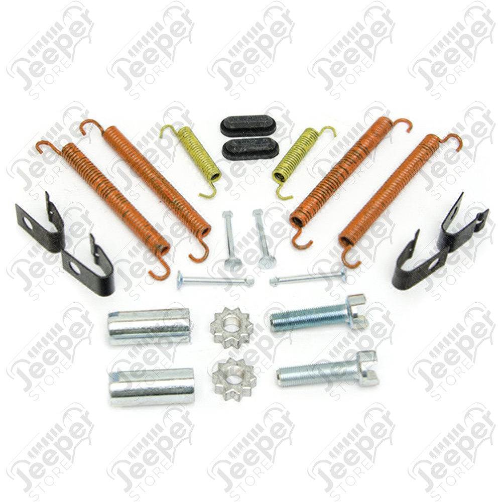 Kit ressorts de rattrapage de frein arrière (frein à main) pour Jeep Wrangler JL - 0312.30 / 68003589HK / 68003607AA + 68517041AA