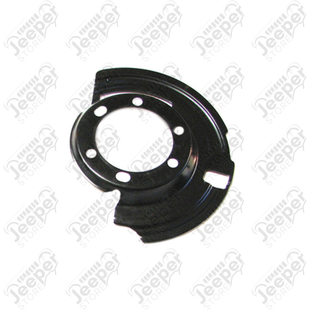 Flasque de frein avant gauche noir Jeep Wrangler YJ