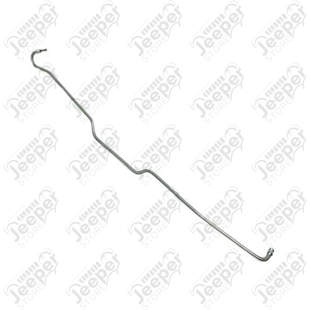 Conduite de frein acier avant gauche Jeep CJ (diametre 4.8mm ou 3/16)