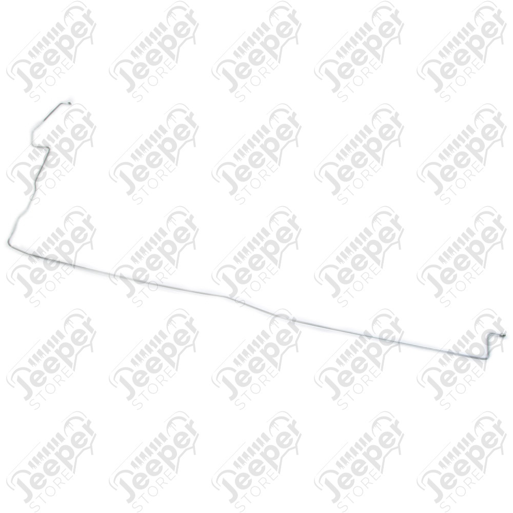 Durite de frein acier centrale (longeron) - Jeep Cherokee XJ (sans ABS) - 0373.40