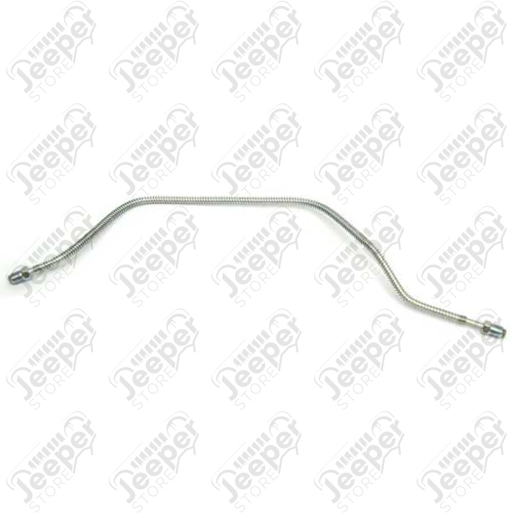 Durite de frein acier droit sur pont (court) Jeep CJ - Diamètre: 3/16 soit 4.8mm