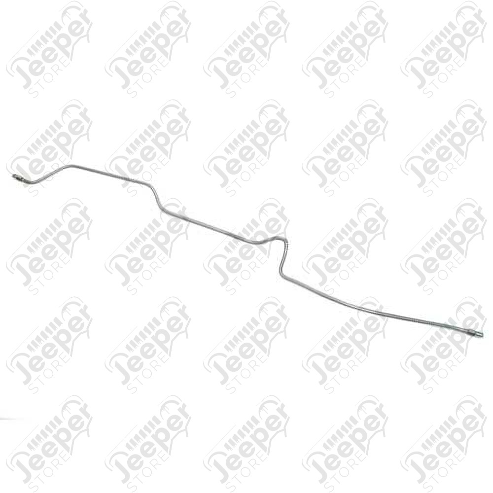 Durite de frein acier arriere droit sur pont (long) - Jeep Wrangler TJ - 0375.20