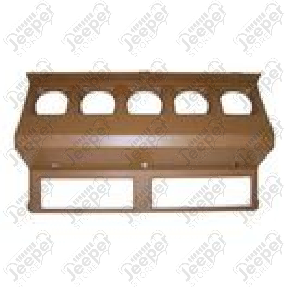 Plastique de tableau de bord (5 manos) couleur marron pour Jeep Wrangler YJ 