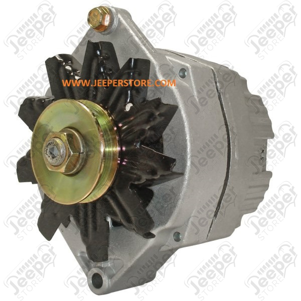 Alternateur standard (63 ampères) 2.5L, 4.2L, 4.9L V8 pour Jeep CJ5, CJ7, CJ8