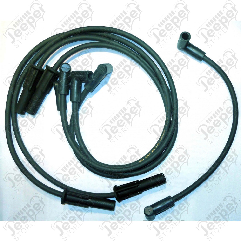 jeu de fils de bougie 2.5L essence (moteur GM) 151cui Jeep CJ