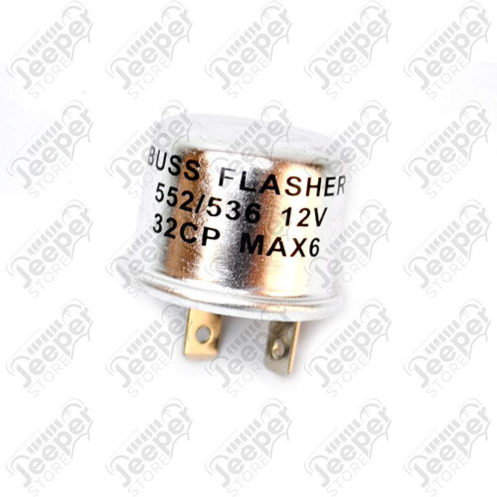 Relais de feux clignotants (2 broches) - Jeep CJ - 3212068 / 5452266 / 5521536