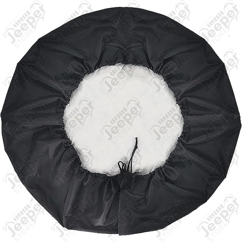 Housse de roue de secours de 31" à 32" couleur NOIR "4x4 it's a way of life"