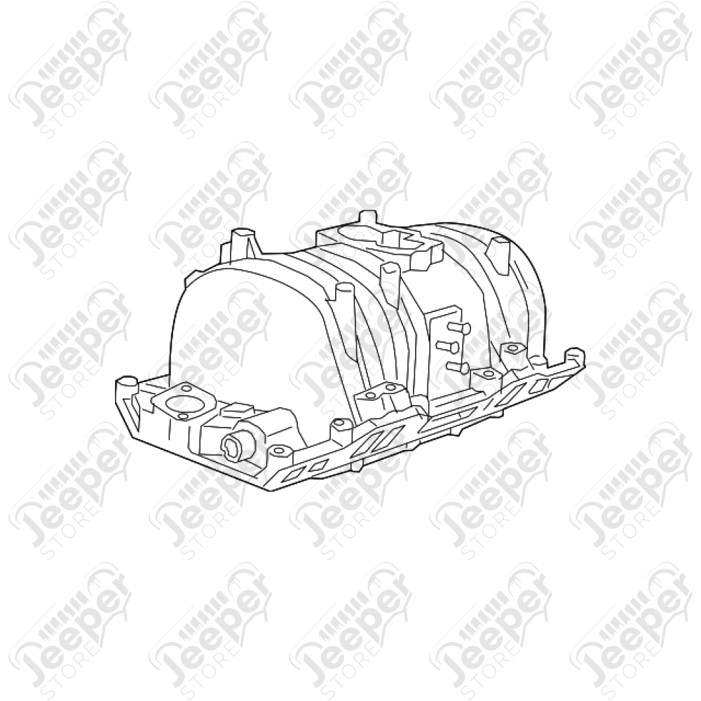 Collecteur d'admission 5.2L V8 essence (sans vanne EGR) pour Jeep Grand Cherokee ZJ, ZG