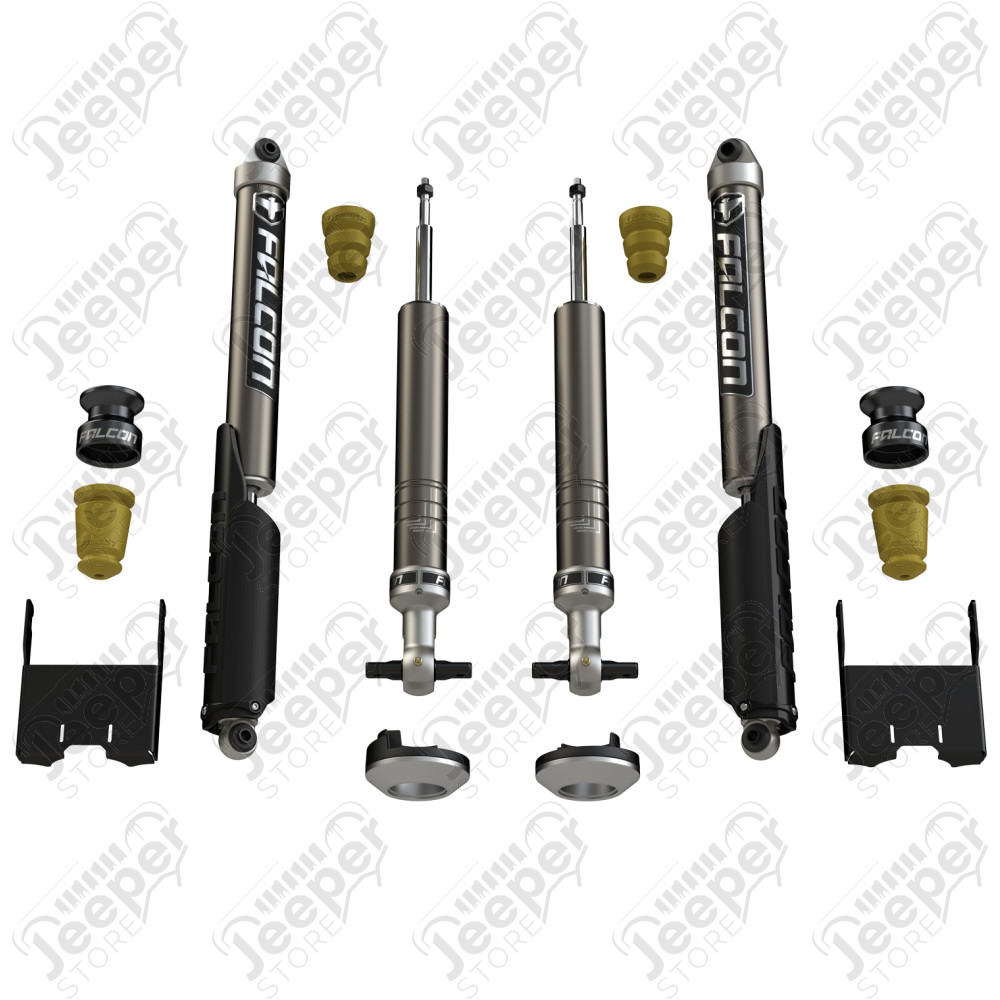 2015+ Ford F-150: Falcon 2.25” Sport Shock Leveling System