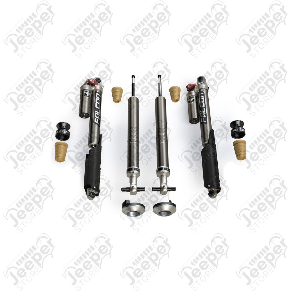 2015+ Ford F-150: Falcon Sport Tow/Haul Shock Level System (4–6” Lift)