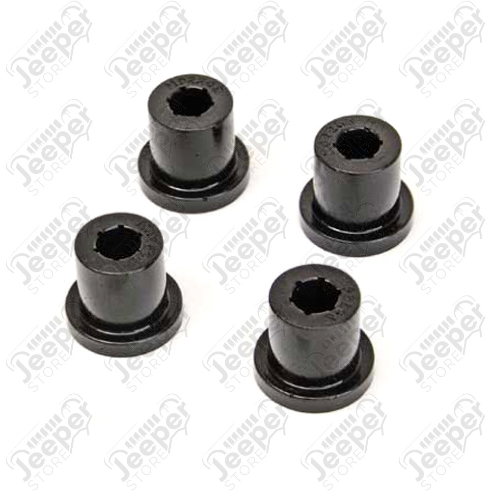 Silentblocs (en polyuréthane) de ressort à lame avant - Jeep CJ - KJ02005BK