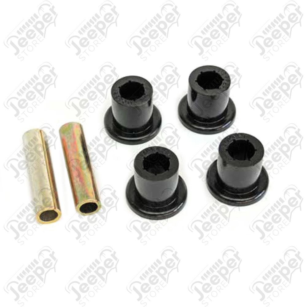 Kit Silentblocs (en polyuréthane) pour lame arrière - Jeep Wrangler YJ - KJ02009BK