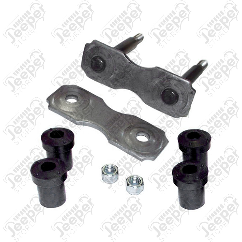 Kit de jumelles de ressort à lame complet pour essieu avant - Jeep CJ - 5357620K