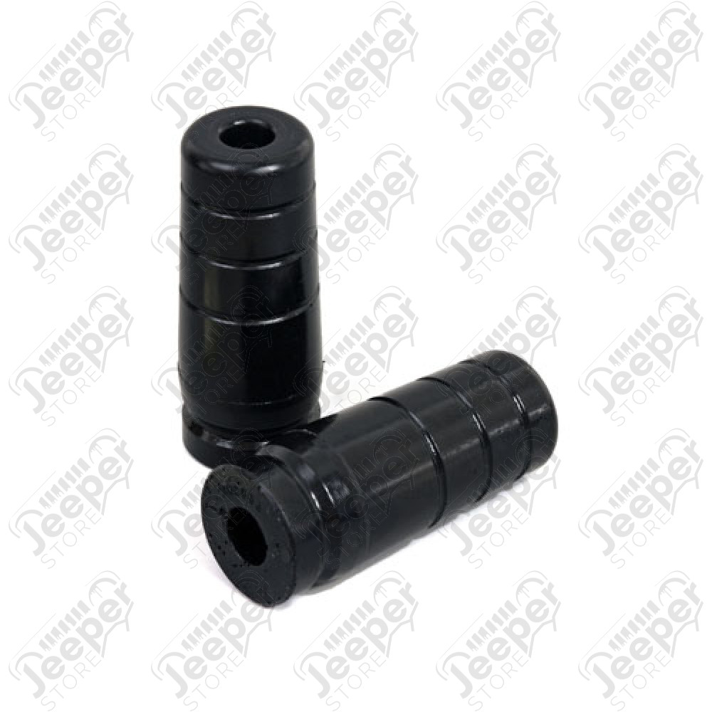 Kit butées de pont avant (rallongée - en polyuréthane) - Jeep Wrangler TJ et Wrangler JK - KJ09101BK