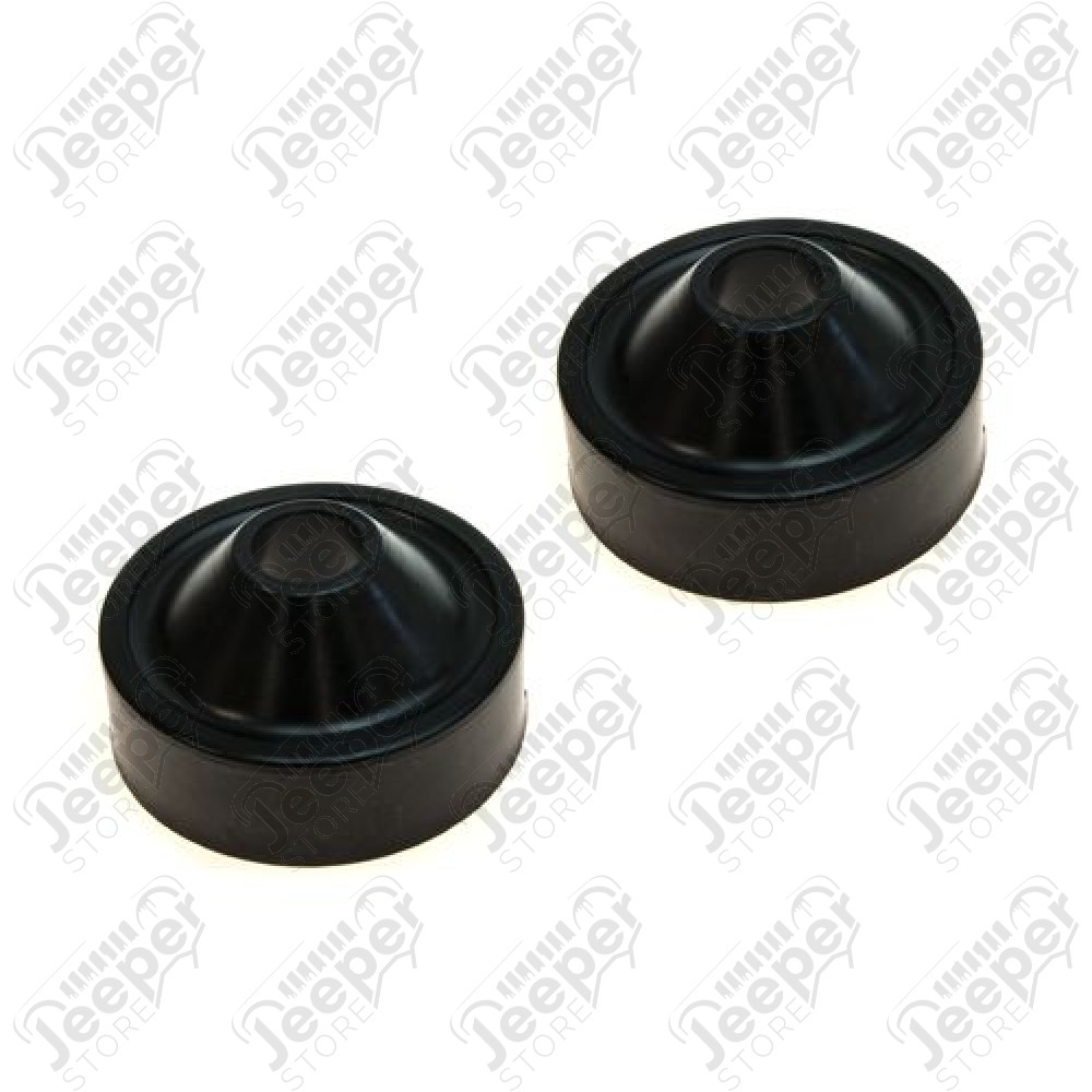 Kit de 2 cales de réhausse arrière en polyuréthane +1.75" (+45mm) - Jeep Wrangler JK