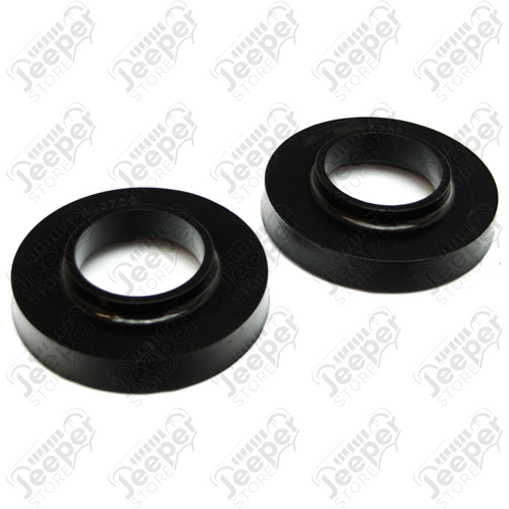 Kit de 2 cales de réhausse 19mm pour l'avant Jeep Wrangler JK