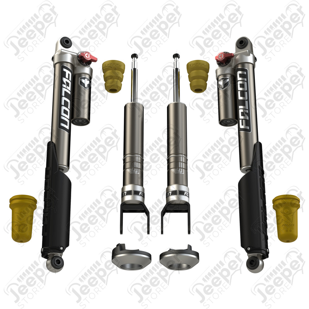 2009+ Dodge/Ram 1500/Classic: Falcon 2.25” Sport Tow/Haul Shock Leveling System 