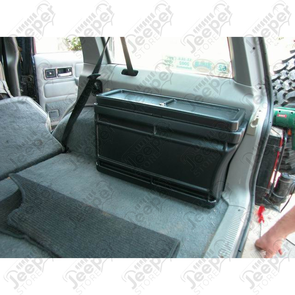 Caisse de rangement pour le coffre (Insta Trunk) coté gauche pour Jeep Cherokee XJ (A la place de la roue de secours)
