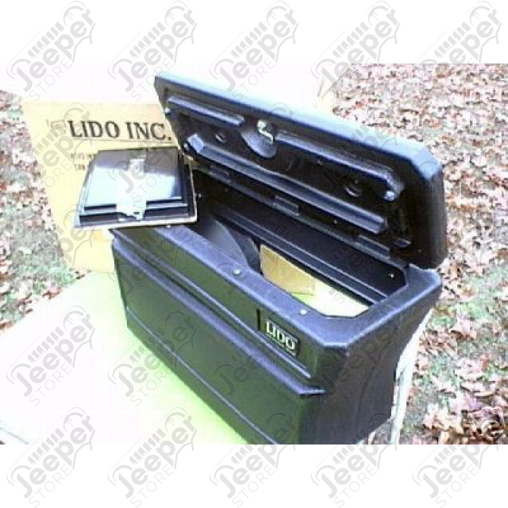 Caisse de rangement pour le coffre (Insta Trunk) coté gauche pour Jeep Cherokee XJ (A la place de la roue de secours)