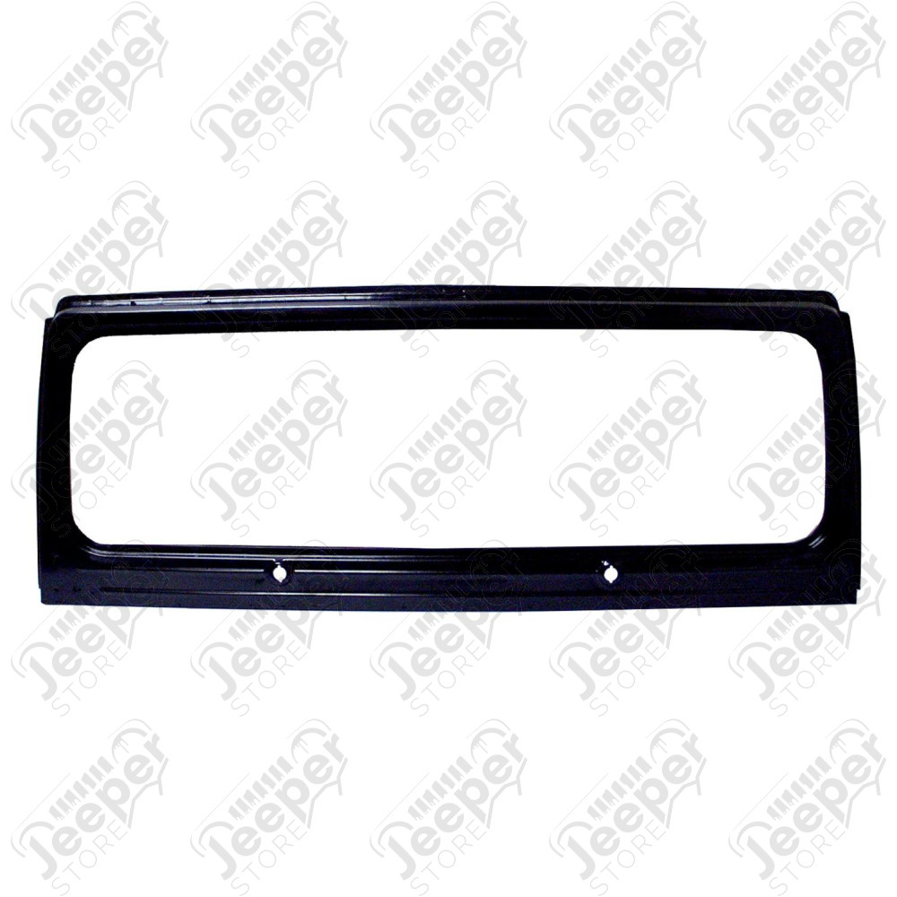 Baie de pare brise / cadre de vitre avant pour Jeep Wrangler YJ - 0801.10 / 55023067 / CS31023 / 55028306 / 55020432 / JYJ01-42200 / 12006.09 / TJO 427 0000