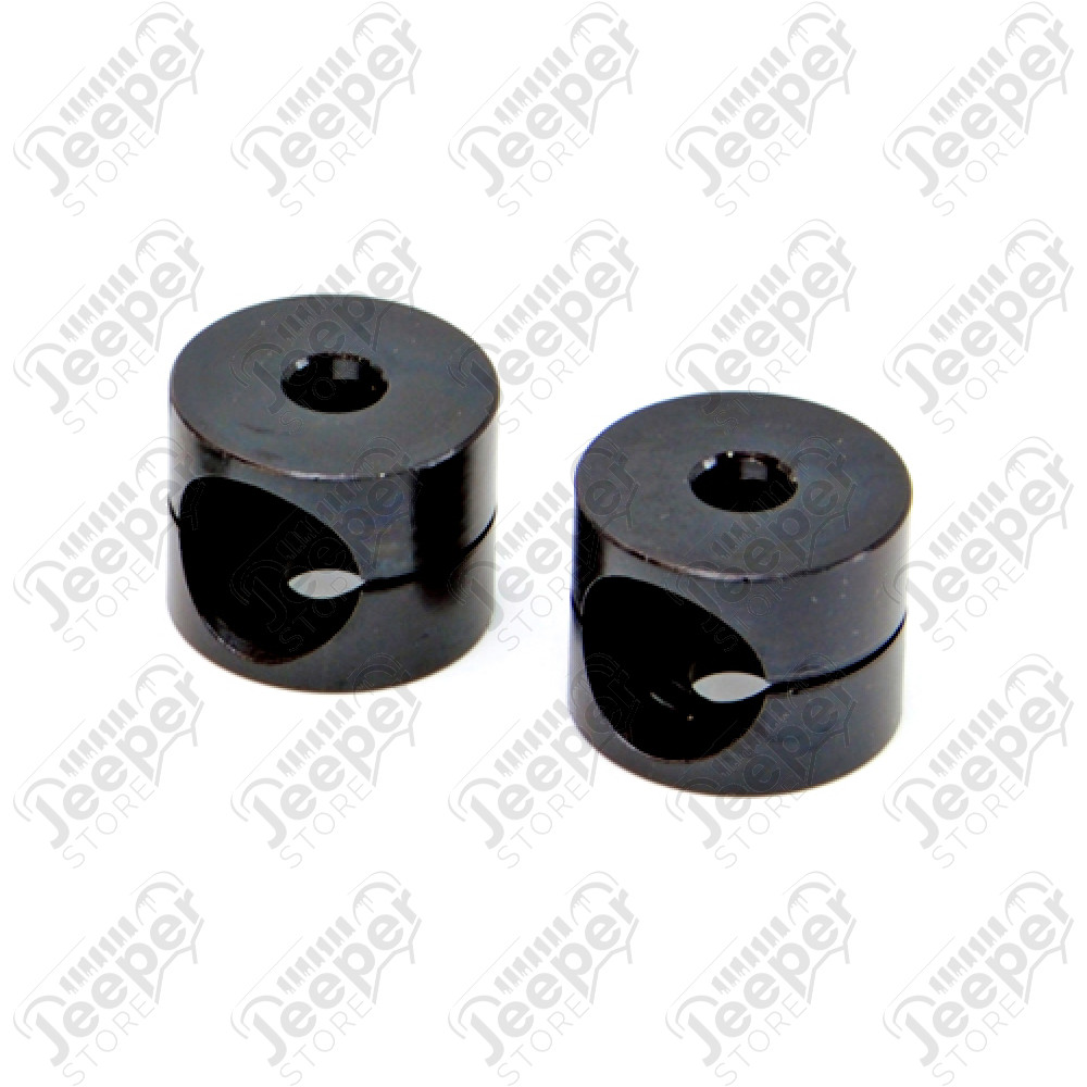 Kit de douilles de fixation pour rétroviseur, version renforcée pour Jeep CJ, Wrangler YJ et TJ