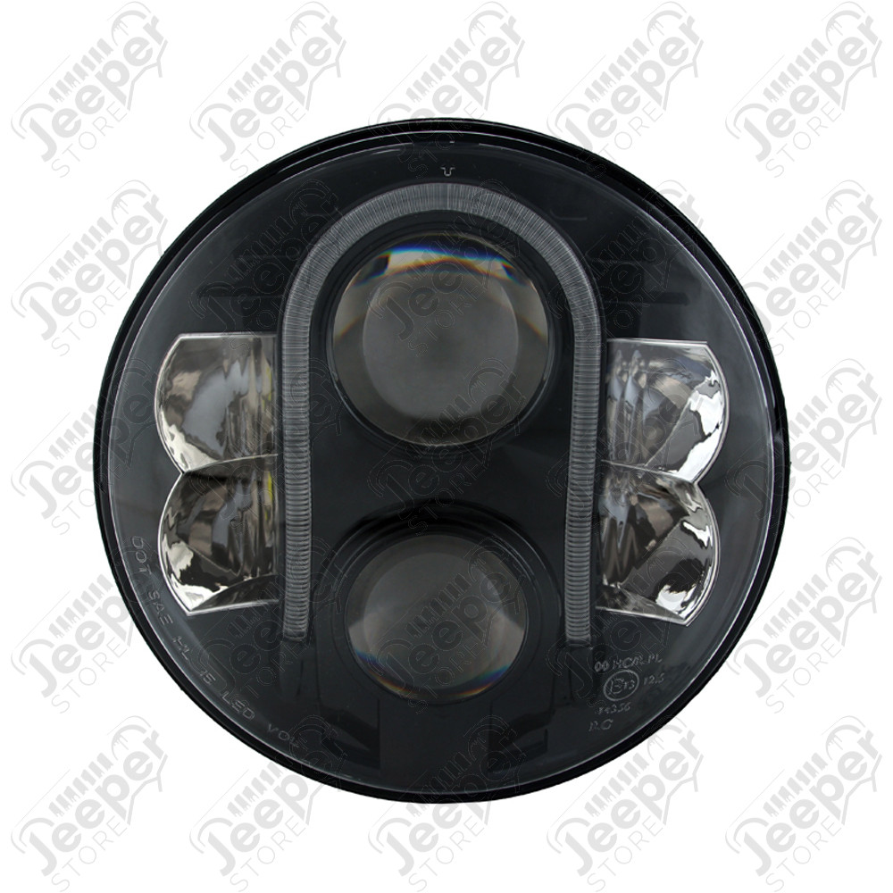 Phare LED 7'' avec homologation JW Speaker pour Jeep Wrangler JL / 0554543