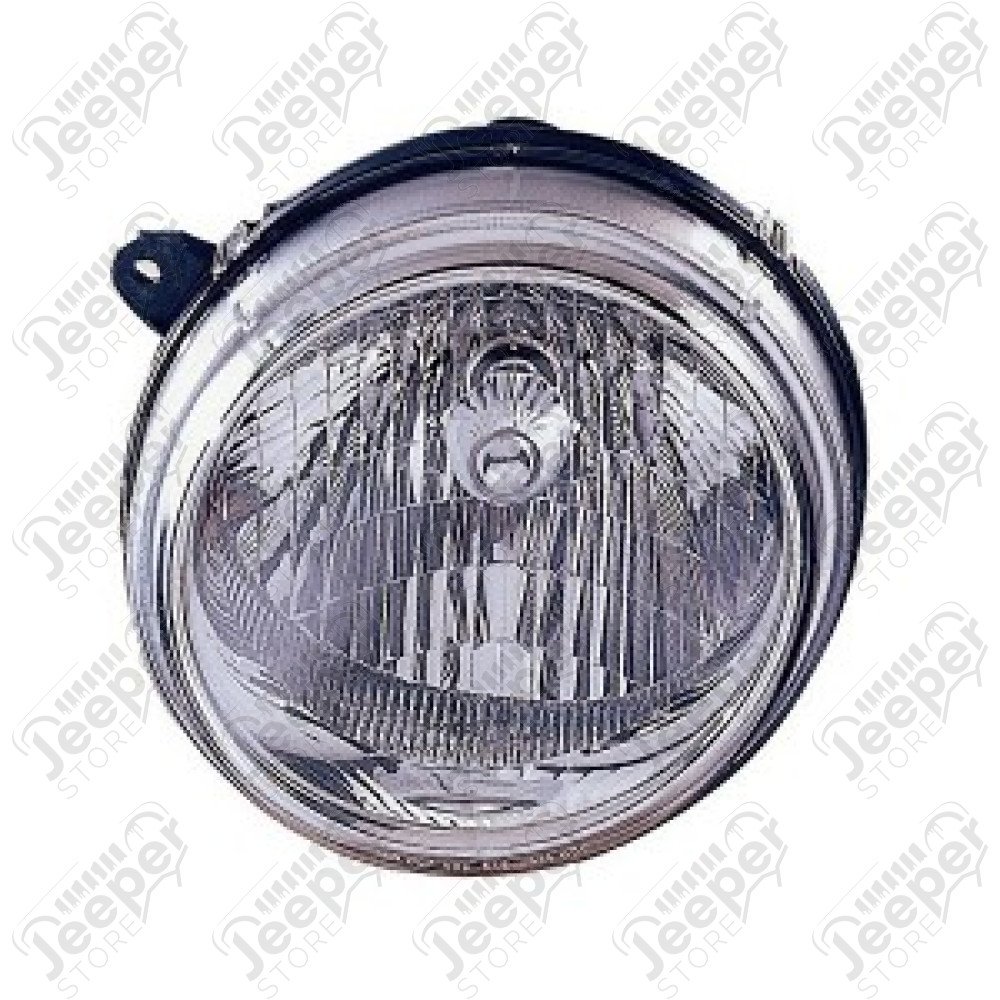 Optique de phare gauche Europe (avec réglage électrique) Jeep Cherokee Liberty KJ
