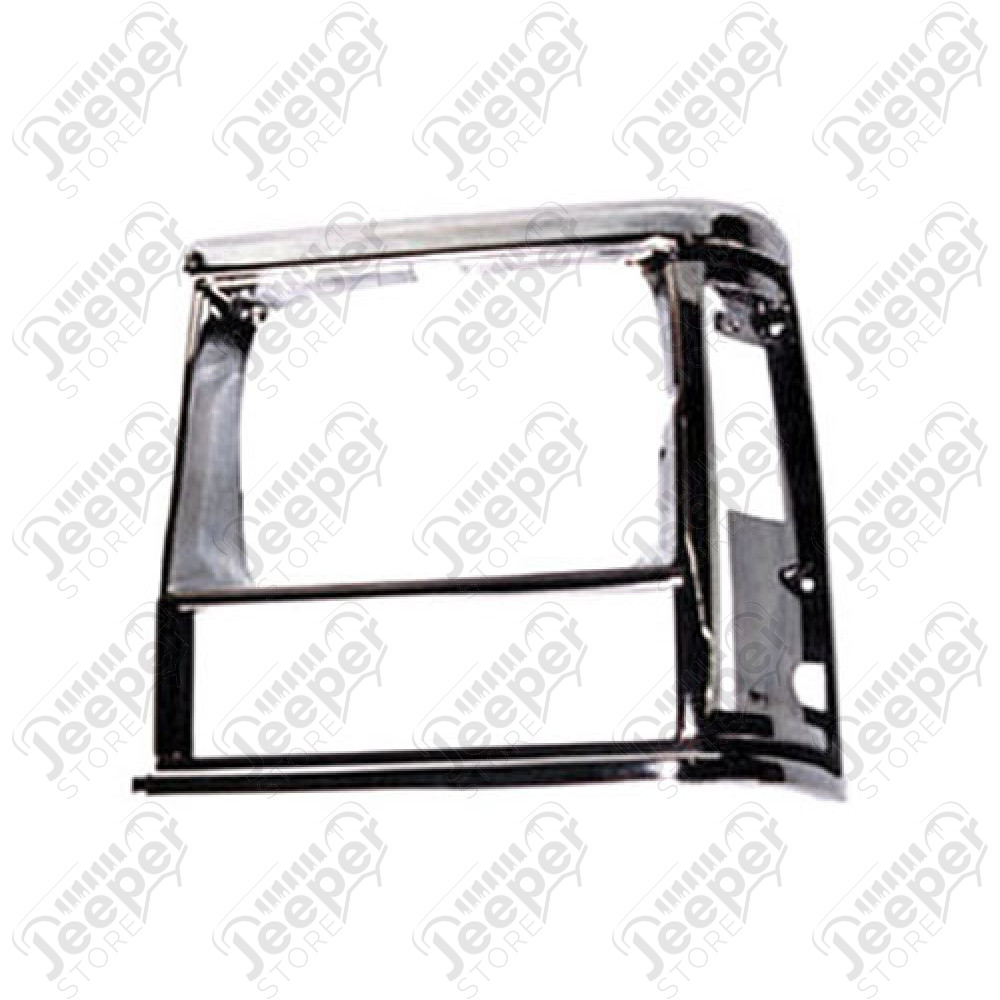 Enjoliveur de phare gauche chromé Jeep Cherokee XJ 