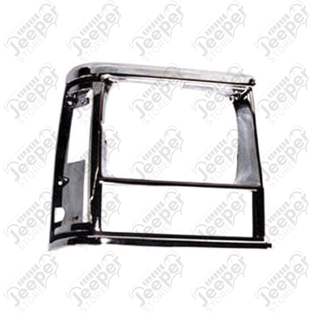 Enjoliveur de phare droit chromé, Jeep Cherokee XJ