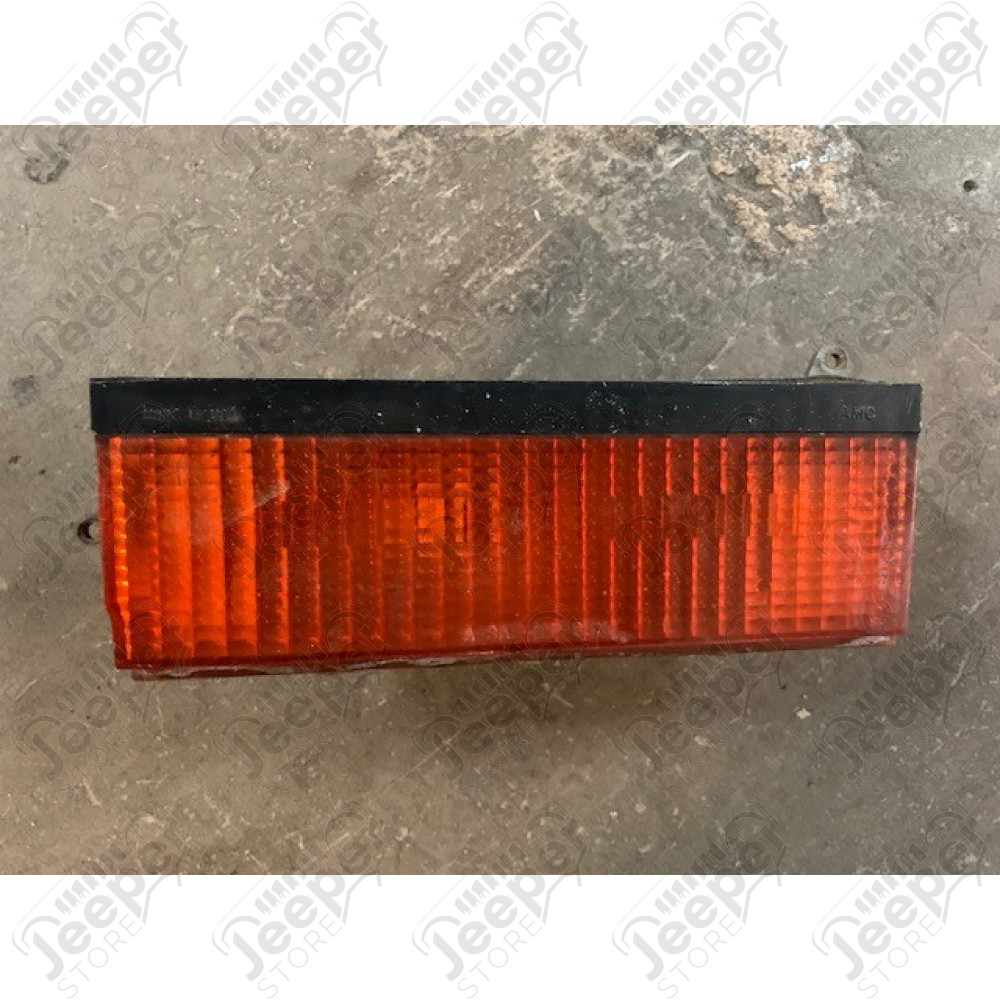 Occasion: Feu clignotant gauche jaune encastré dans la calandre inférieur (Europe) Jeep Cherokee XJ