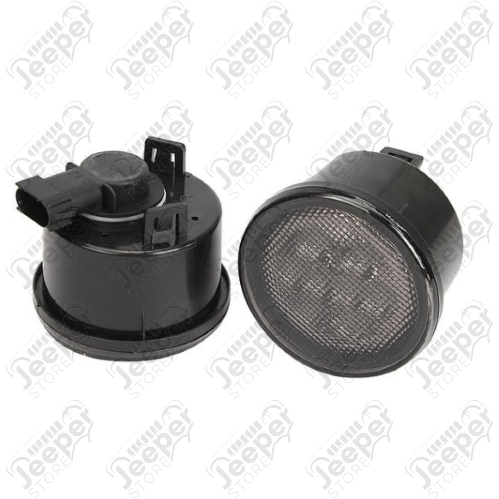 Kit de 2 feux clignotants à LED dans la calandre pour Jeep Wrangler JK 