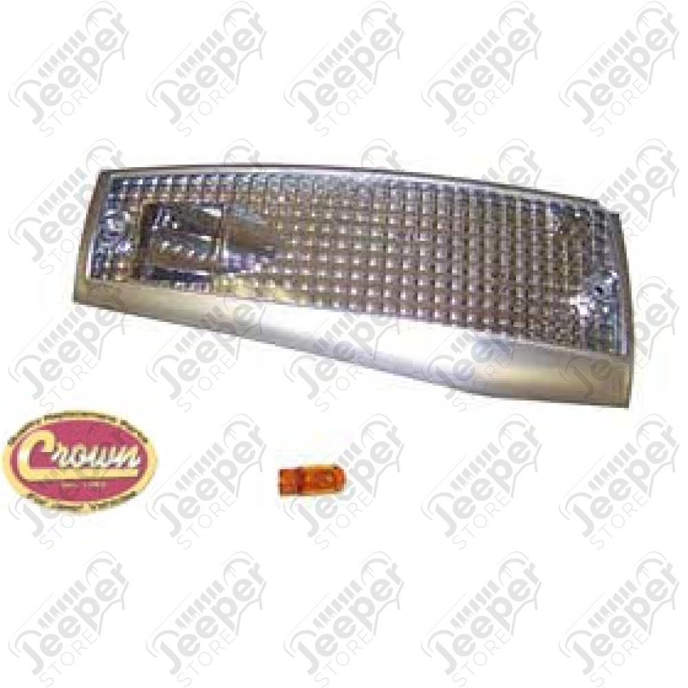 Kit de 2 clignotants blanc latéraux (coin de la calandre) pour Jeep Cherokee XJ