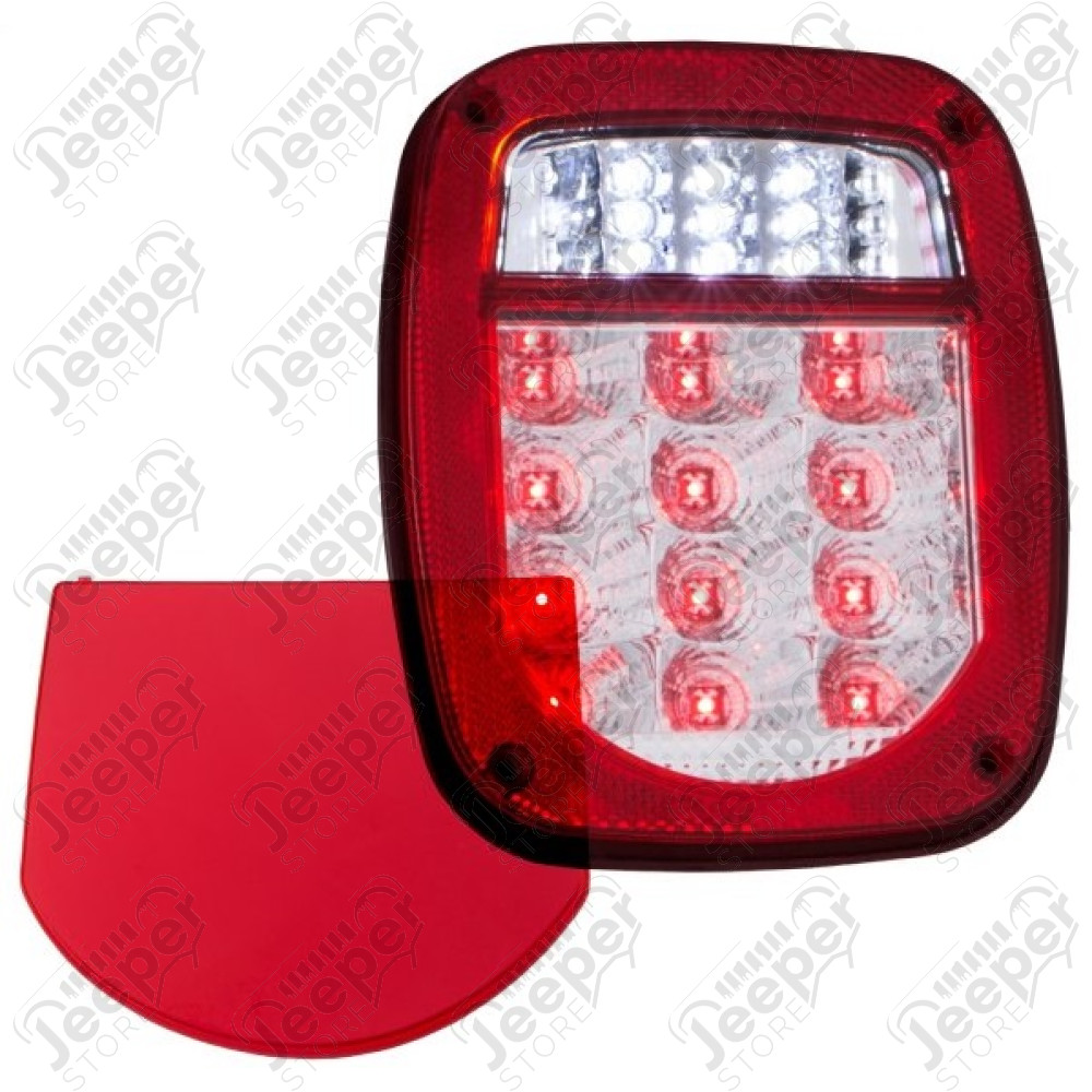 Kit de 2 feux LED arrière gauche et droit (version US) pour Jeep CJ, Wrangler YJ, TJ