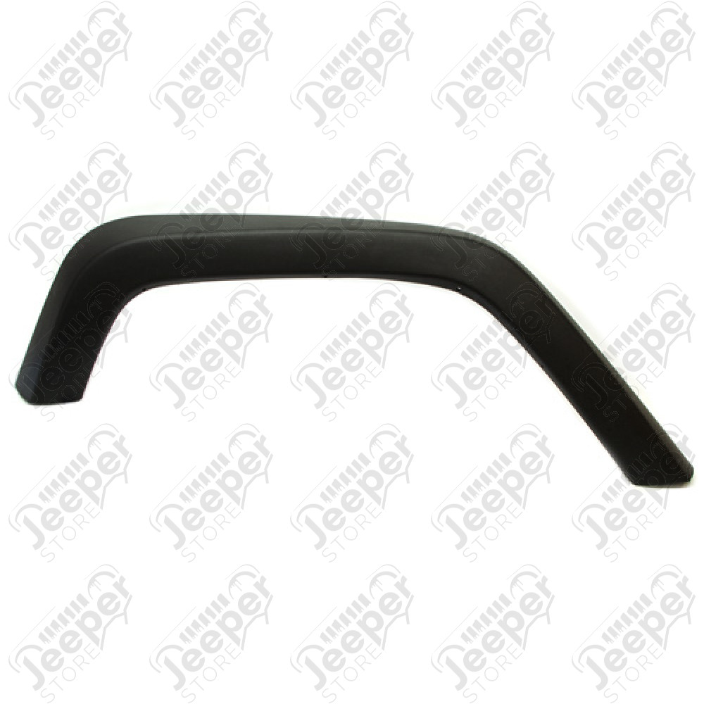 Élargisseur d'aile arrière gauche (couleur noir, non lisse) pour Jeep Wrangler JK - 0837.28 / 5KF17RXFAD/AE / 5KF17RXFAD / 5KF17RXFAE