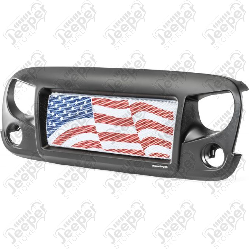 Calandre agressive USA pour Jeep Wrangler JK 