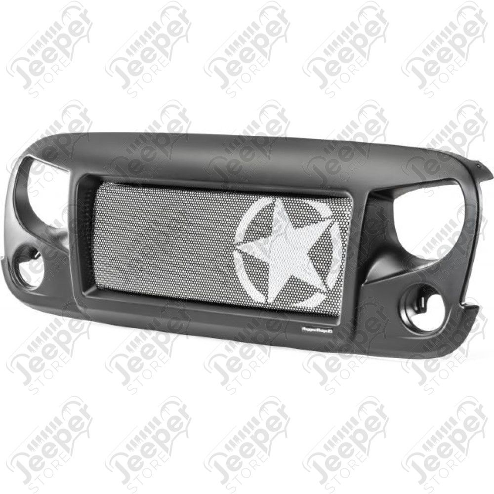 Calandre agressive NAVY - Kit de Grille Spartan - Jeep Wrangler JK - 12034.31