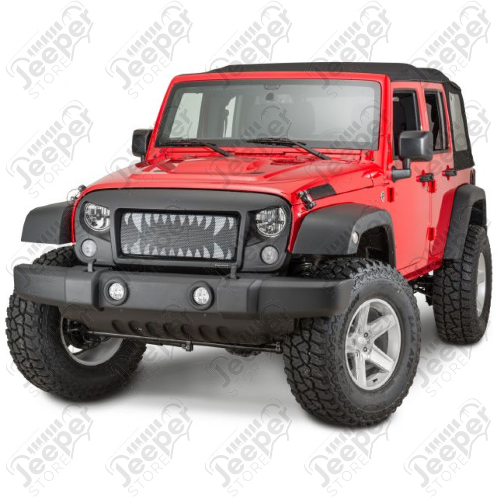 Calandre agressive VAMPIRE pour Jeep Wrangler JK 